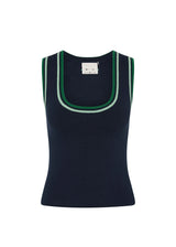 Joey Knit Tank Top - Navy