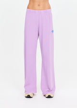 Soul Cal Wide Leg Track Pant - Violet
