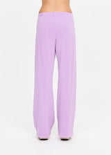 Soul Cal Wide Leg Track Pant - Violet