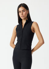 DIVINA LIZZY ZIP TANK TOP