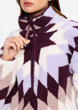 HARLOW FLEECE PULLOVER -MAPLE CHAUD