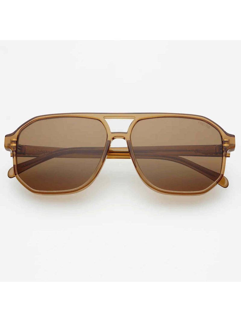 Billie Aviator Sunglasses - Brown
