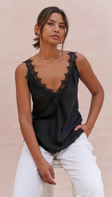 Solange Camisole - Black
