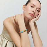 Flex Bracelet gold - opaline blue