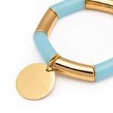 Flex Bracelet gold - opaline blue