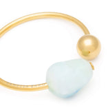 Pearl Bangle cloud marble
