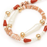 Shore Necklace red
