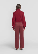 Kinetic Lounge Pant - Sangria