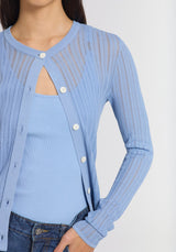 Hailstorm Cardigan - Salt Water