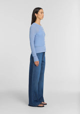 Hailstorm Cardigan - Salt Water