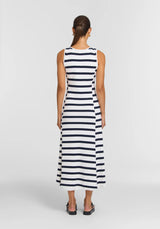 Joker Dress - Royal Blue Stripe