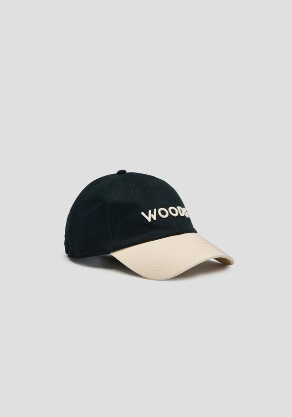 Woods Cap Two tone - black/ecru