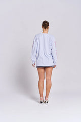 Wildflower Long Sleeve - Powder Blue