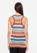 Iza Jet Knit Tank - Stripe