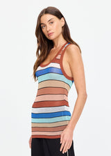 Iza Jet Knit Tank - Stripe