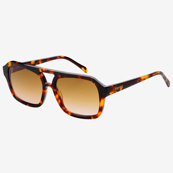 Havana Aviator Sunglasses -  Tortoise / Brown