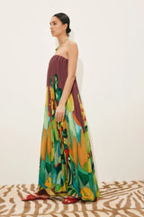 Mokshini Silk Gown