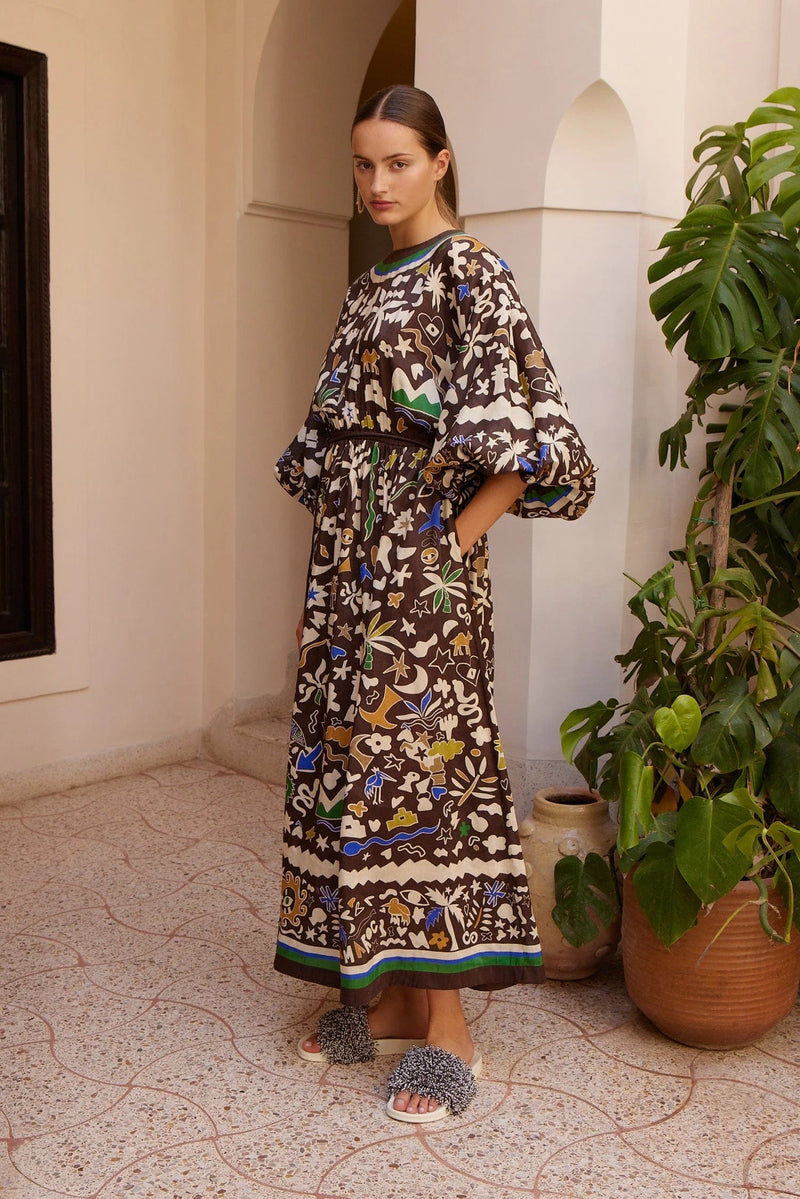 Maroc Midi Dress