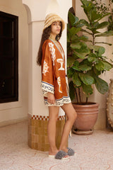 Soleil D'amour Wrap Mini Dress