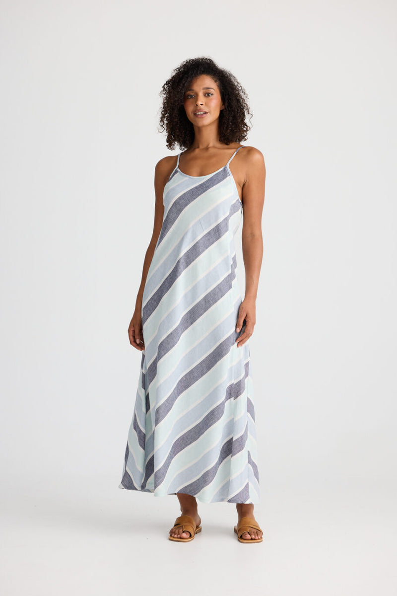 Claro Maxi Dress - Tulip Stripe