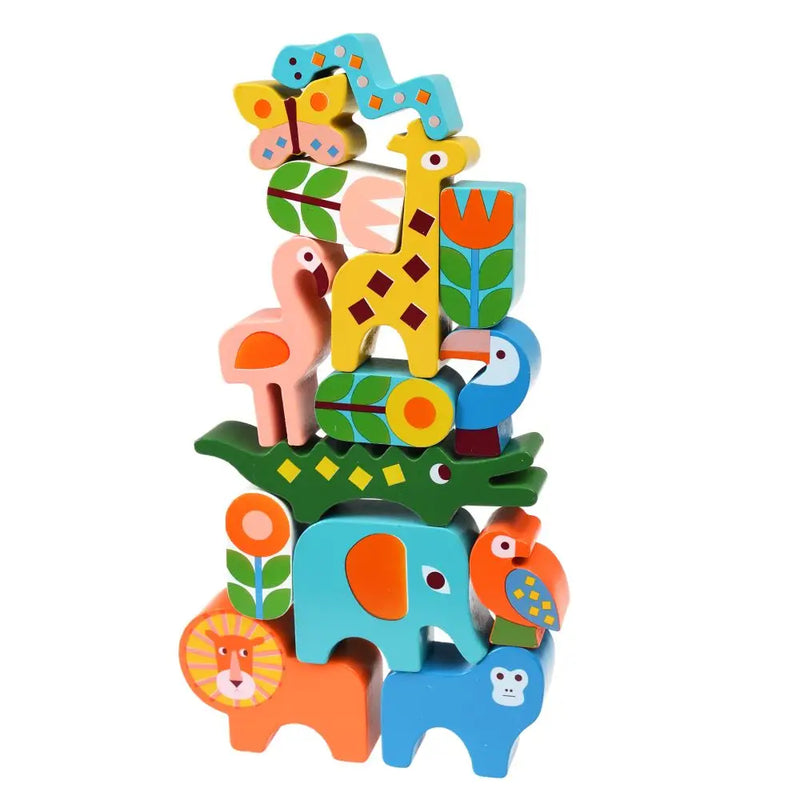 Rex London Wooden Toy – Wild Wonders Balance Game