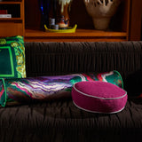Dana Round Cushion - Plumberry