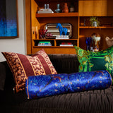 Andrea Bolster Cushion - Ultramarine
