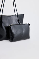 Eloise Bag and Pouch Set - Black