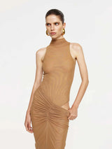 Pilar Mesh Skirt - Dark Skin