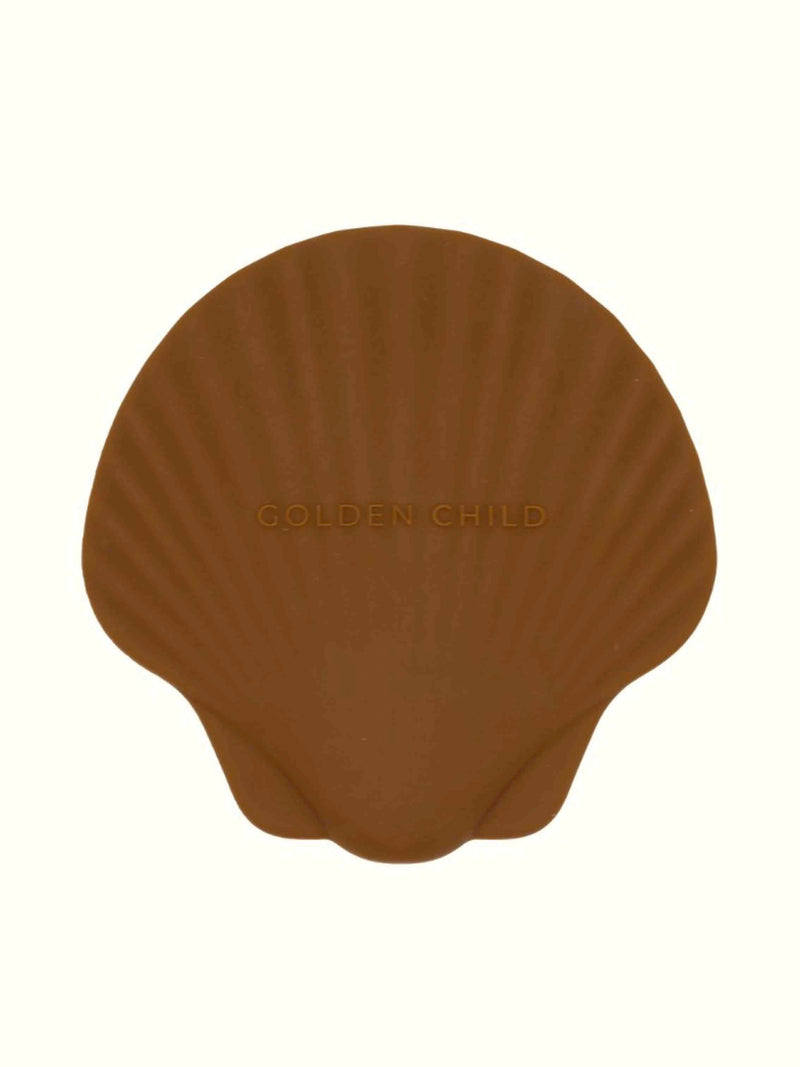 Shell Baby Teether - Rust