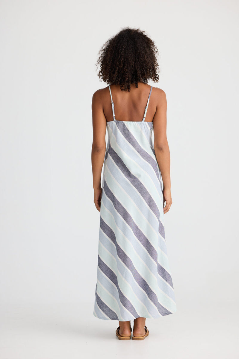 Claro Maxi Dress - Tulip Stripe