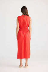 Turning Point Dress - Poppy Red
