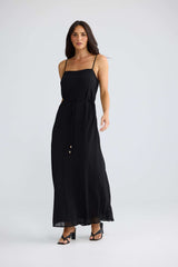 Elsbeth Maxi Dress - Black