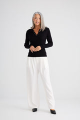 Rocca Knit Top - Black