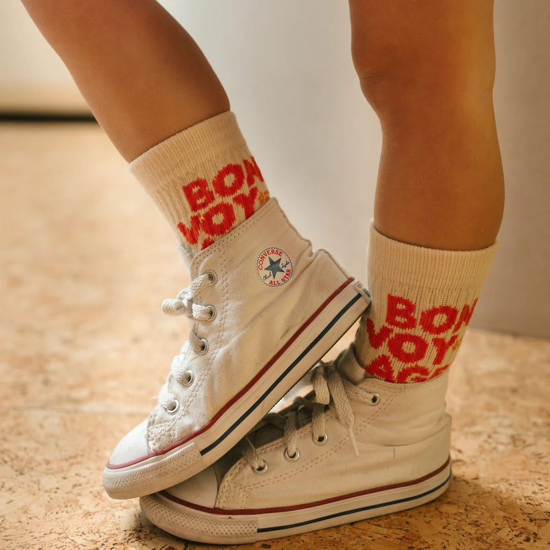 Bon Voyage Socks Tan