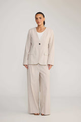 Brielle Blazer - Natural