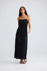 Elsbeth Maxi Dress - Black