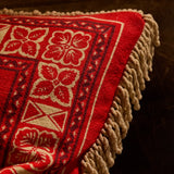 Odessa Reversible Cushion - Poppy