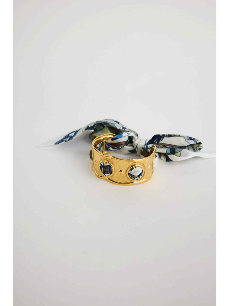 Haven Scarf Cuff - Dark Blue