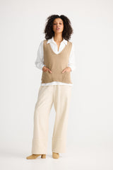 Tribeca Vest - Stone