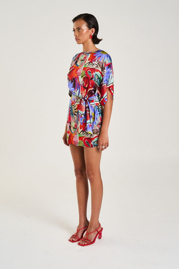 Tie Front Dress - Dazed