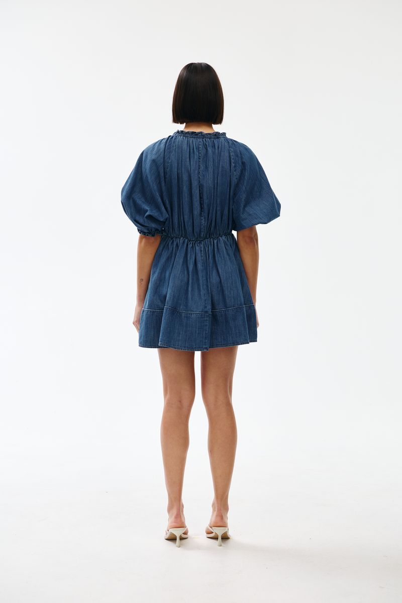 Pia Mini Dress - Denim