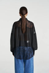 DUSK LS SHIRT-BLACK