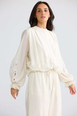 Tiana Shirt - Ivory