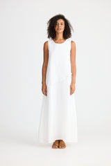 Grace Dress - White Linen