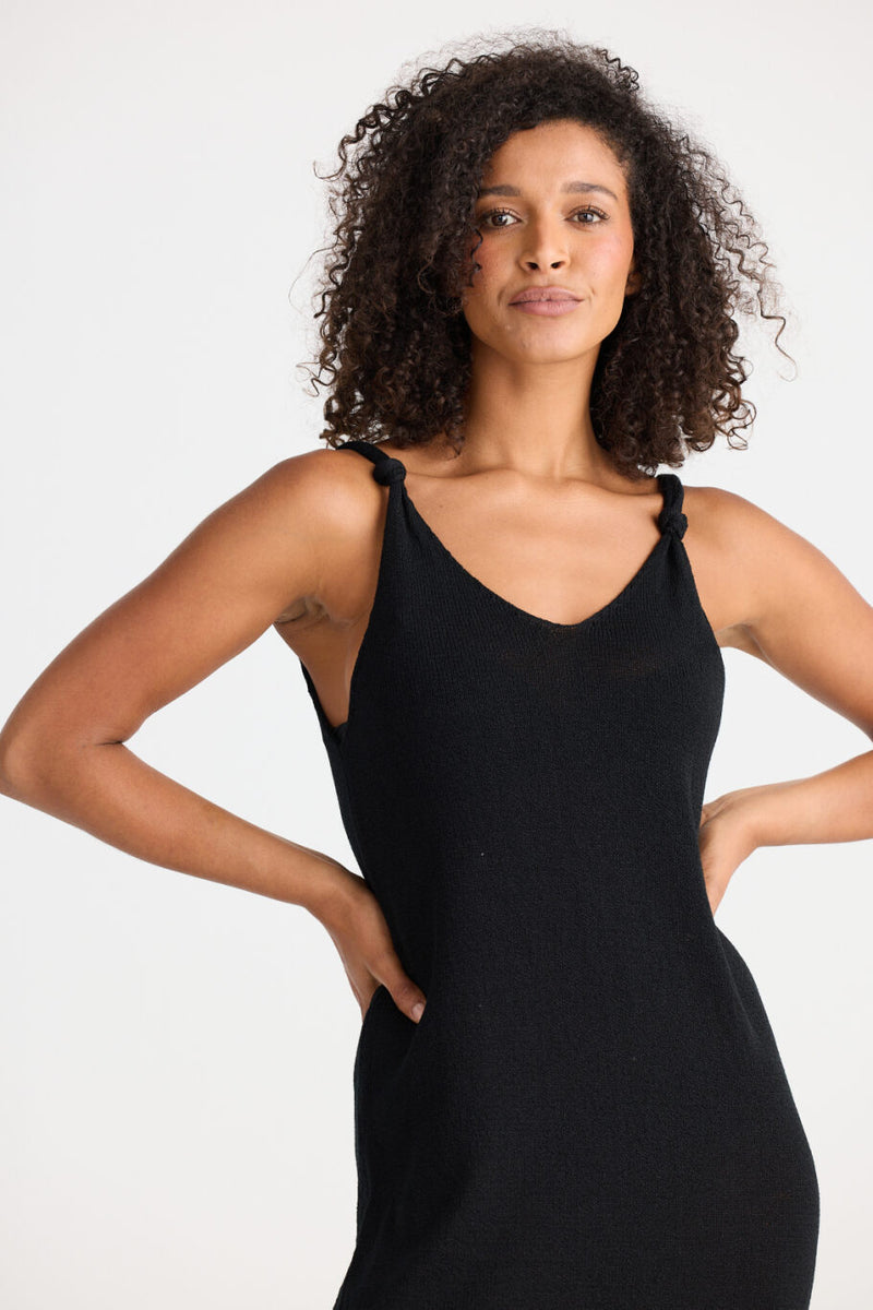 Dolcetto Knit Dress - Black
