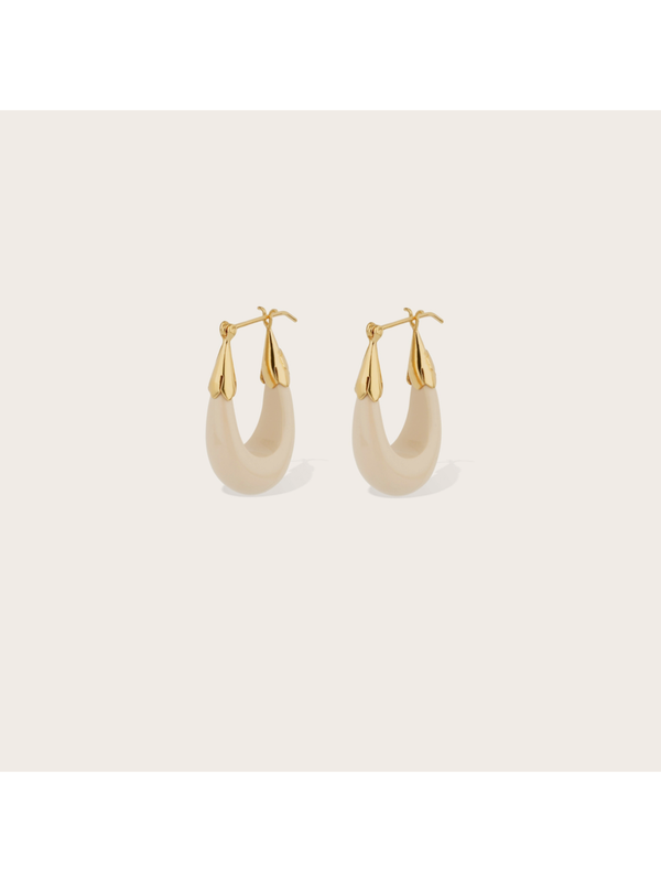 Ecume Earrings - Ivory