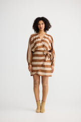 Porto Dress - Sienna Stripe