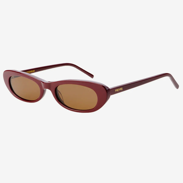 Sophie Cat Eye Sunglasses - Burgundy