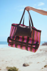 Idris Beach Set - Pink Stripe